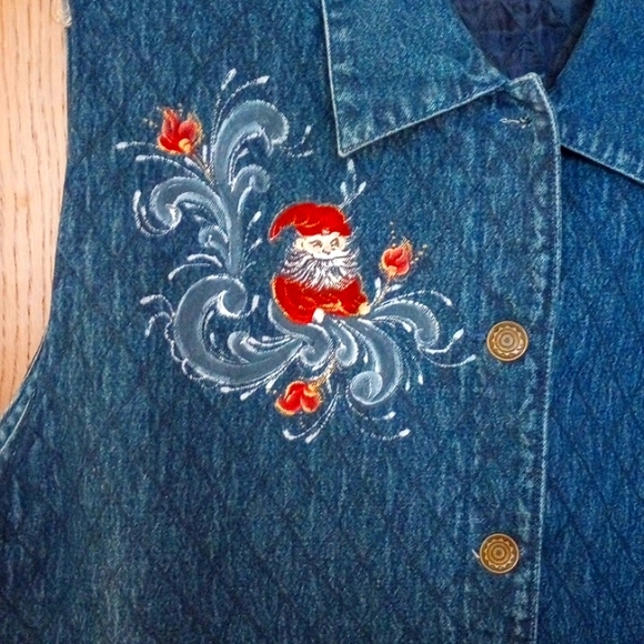 Cottage core denim vest - Picture 2 of 2